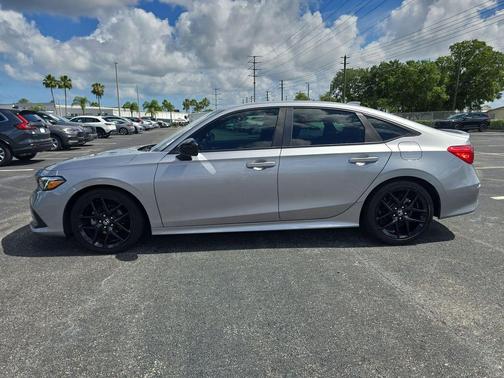 Lunar Silver Metallic 2022 Honda Civic Sport
