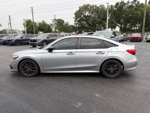 Lunar Silver Metallic 2022 Honda Civic Sport
