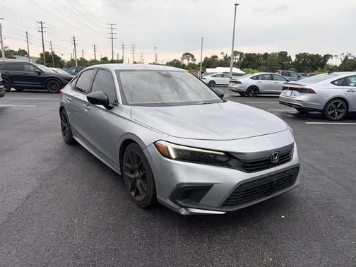 Lunar Silver Metallic 2022 Honda Civic Sport