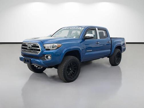 Blazing Blue 2017 Toyota Tacoma Limited