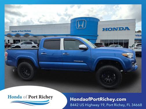 Blazing Blue 2017 Toyota Tacoma Limited