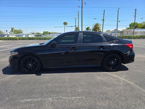 Crystal Black Pearl 2022 Honda Civic Sport