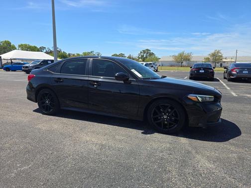 Crystal Black Pearl 2022 Honda Civic Sport