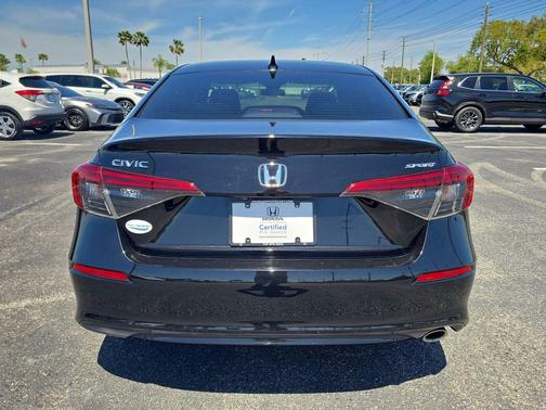 Crystal Black Pearl 2022 Honda Civic Sport