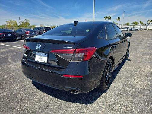Crystal Black Pearl 2022 Honda Civic Sport