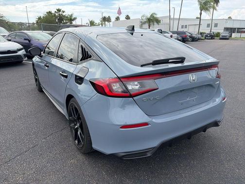 Grey 2024 Honda Civic Sport