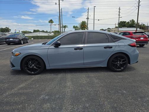 Grey 2024 Honda Civic Sport