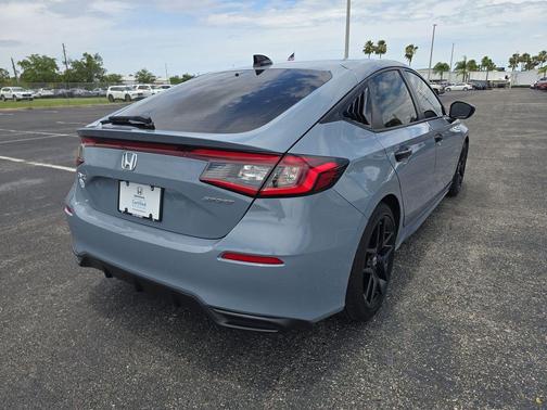 Grey 2024 Honda Civic Sport