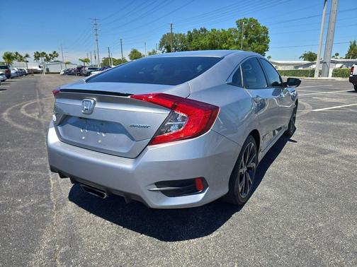 Lunar Silver Metallic 2020 Honda Civic Sport