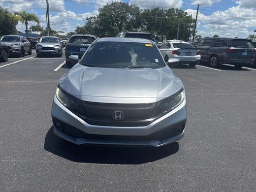 Lunar Silver Metallic 2020 Honda Civic Sport