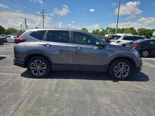 Gray 2021 Honda CR-V 2WD EX