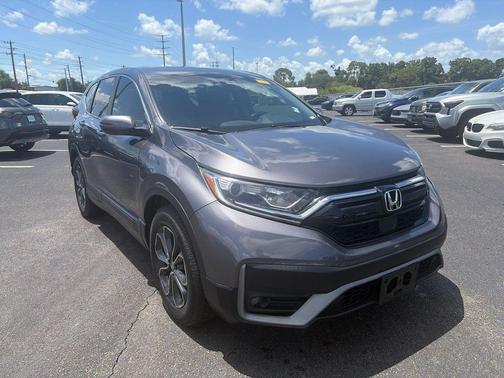 Gray 2021 Honda CR-V 2WD EX