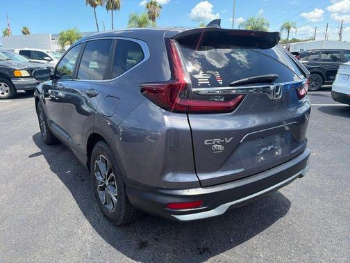 Gray 2021 Honda CR-V 2WD EX