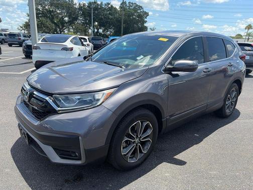 Gray 2021 Honda CR-V 2WD EX