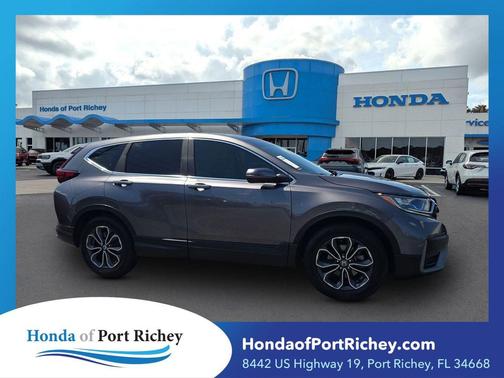 Gray 2021 Honda CR-V 2WD EX