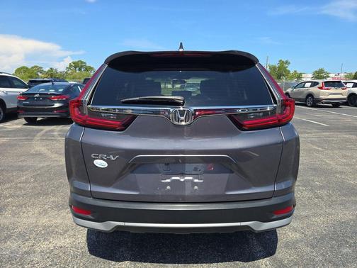 Gray 2021 Honda CR-V 2WD EX