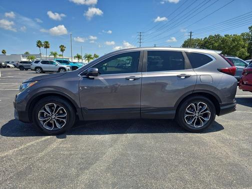 Gray 2021 Honda CR-V 2WD EX