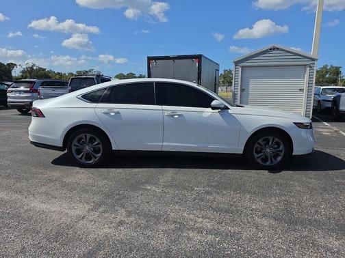 Platinum White Pearl 2024 Honda Accord EX