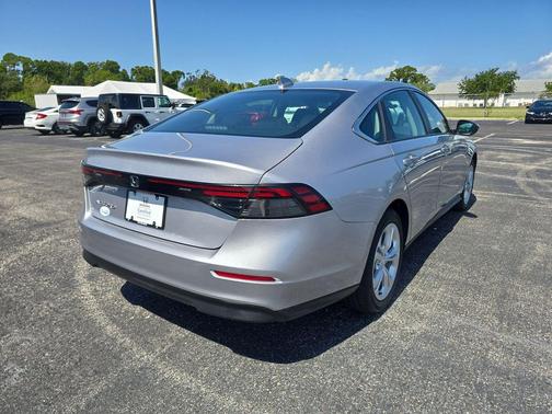 Solar Silver Metallic 2025 Honda Accord LX 1.5T