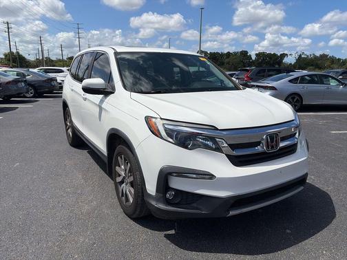Platinum White Pearl 2022 Honda Pilot 2WD EX-L