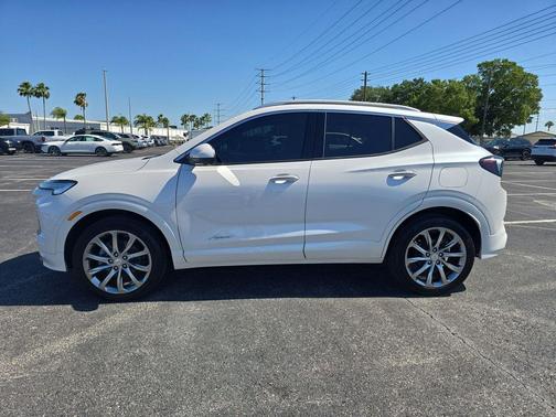 White Frost Tricoat 2026 Buick Encore GX Avenir
