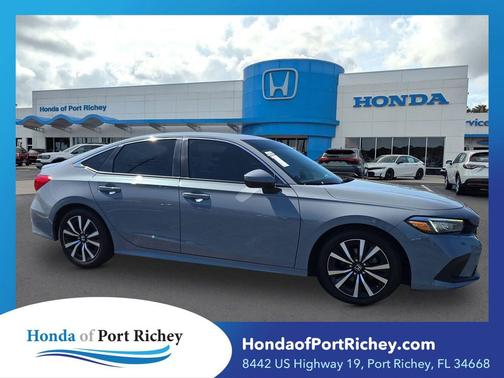 Urban Gray 2024 Honda Civic EX