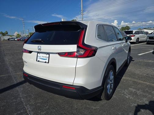 Platinum White 2026 Honda CR-V EX 2WD