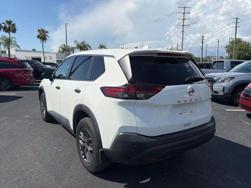 Glacier White 2021 Nissan Rogue S