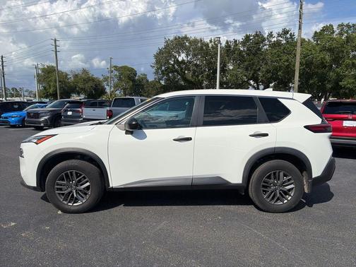 Glacier White 2021 Nissan Rogue S