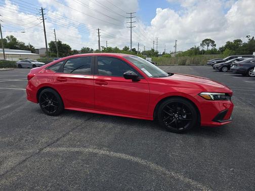 Rallye Red 2024 Honda Civic Sport
