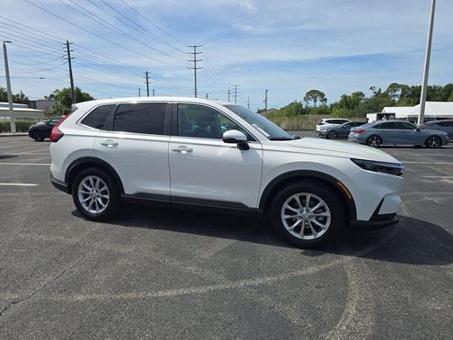 Platinum White Pearl 2024 Honda CR-V EX 2WD