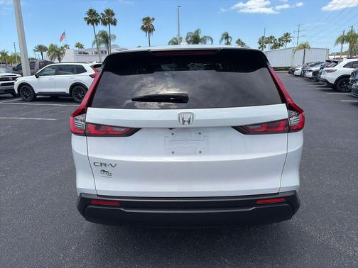 Platinum White Pearl 2024 Honda CR-V EX 2WD