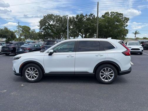 Platinum White Pearl 2024 Honda CR-V EX 2WD