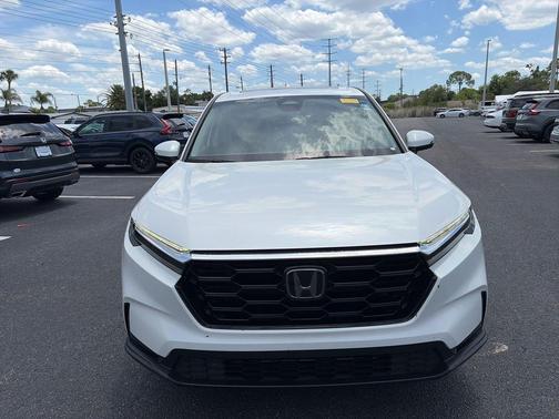 Platinum White Pearl 2024 Honda CR-V EX 2WD