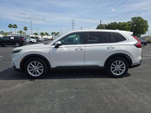 Platinum White Pearl 2024 Honda CR-V EX 2WD