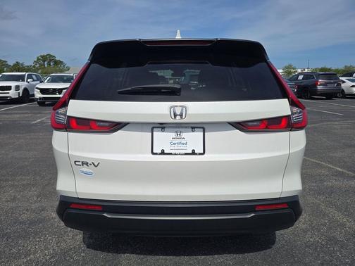 Platinum White Pearl 2024 Honda CR-V EX 2WD