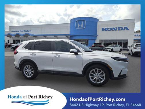 Platinum White Pearl 2024 Honda CR-V EX 2WD