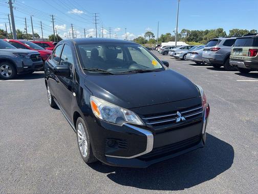 Mystic Black Metallic 2022 Mitsubishi Mirage G4 ES