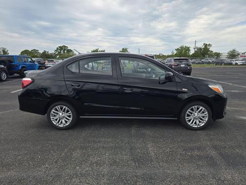 Mystic Black Metallic 2022 Mitsubishi Mirage G4 ES