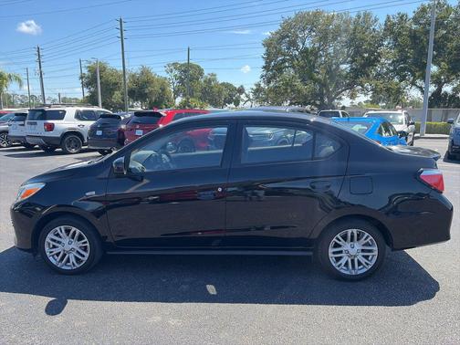 Mystic Black Metallic 2022 Mitsubishi Mirage G4 ES