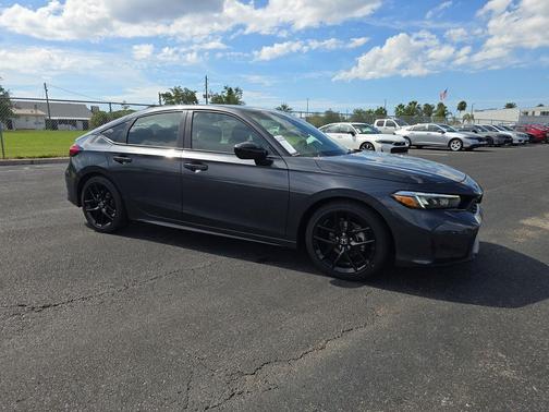 Meteorite Gray Metallic 2026 Honda Civic Sport