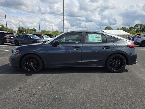 Meteorite Gray Metallic 2026 Honda Civic Sport