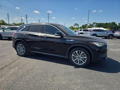 Black Obsidian 2023 INFINITI QX50 PURE