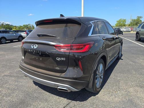 Black Obsidian 2023 INFINITI QX50 PURE