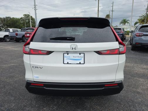 Platinum White Pearl 2025 Honda CR-V LX 2WD