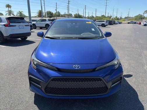 Blue Crush Metallic 2021 Toyota Corolla SE