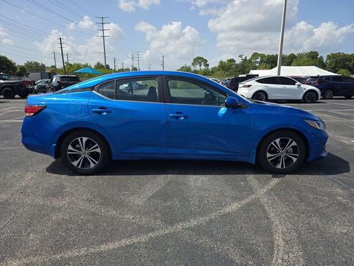 Electric Blue Metallic 2023 Nissan Sentra SV