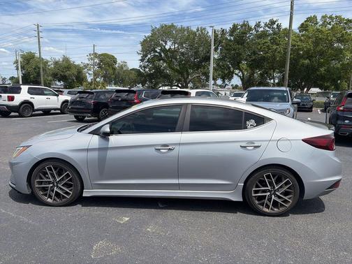 Stellar Silver 2020 Hyundai ELANTRA Sport