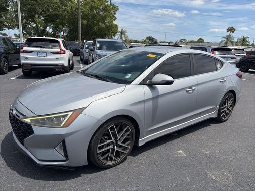Stellar Silver 2020 Hyundai ELANTRA Sport