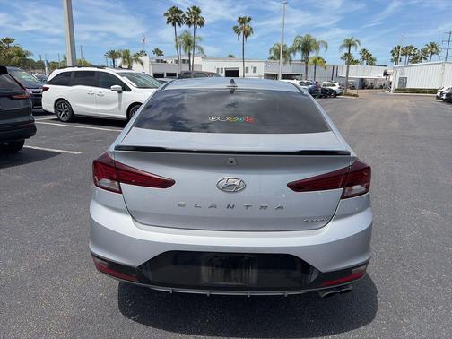Stellar Silver 2020 Hyundai ELANTRA Sport